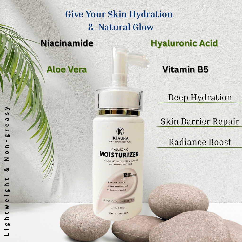 Ikiaura Hyaluronic Moisturizer – Deep Hydration & Skin Barrier Repair | 100ml - IKIAURA