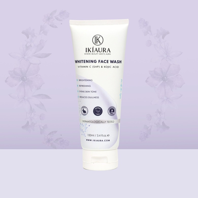 Ikiaura Whitening Facewash - Vitamin C & Kojic Acid | Brightening & Even Skin Tone | 100ml