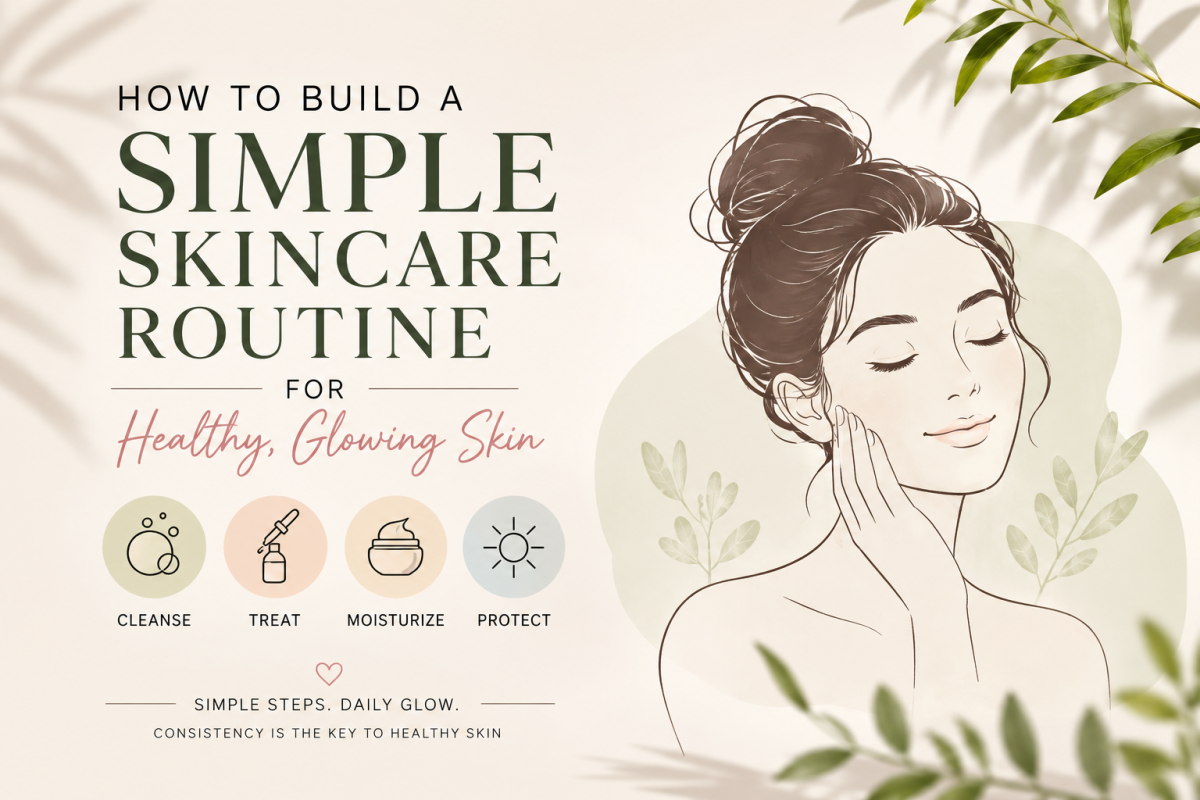 Simple Skincare Routine for Glowing Skin: A Beginner’s Guide